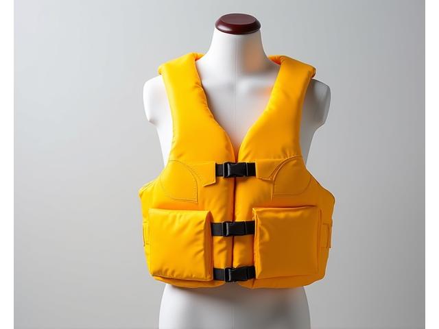 High-visibility comfortable life jacket